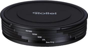 Actual product image Rollei F:X Pro Magn. MK II ND Set (62 mm, Polarizing filter, Neutral density filter)