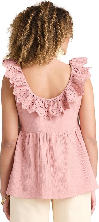 Produktbild Envie de Fraise Musselinbluse mit Lochstickereien für Schwangerschaft und Stillzeit (38)