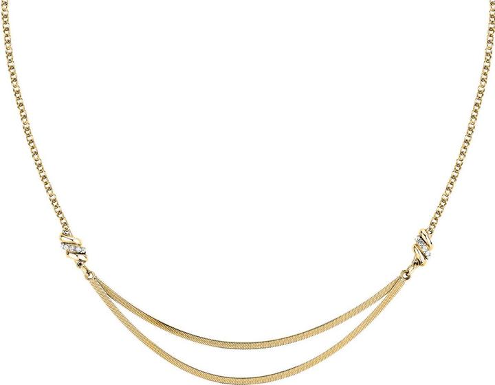 Produktbild Morellato Decent Gold Plated Torchon Crystal Necklace SAWZ01 (Edelstahl)