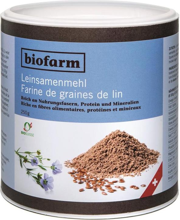 Actual product image Biofarm Flaxseed meal bud CH (296 g)