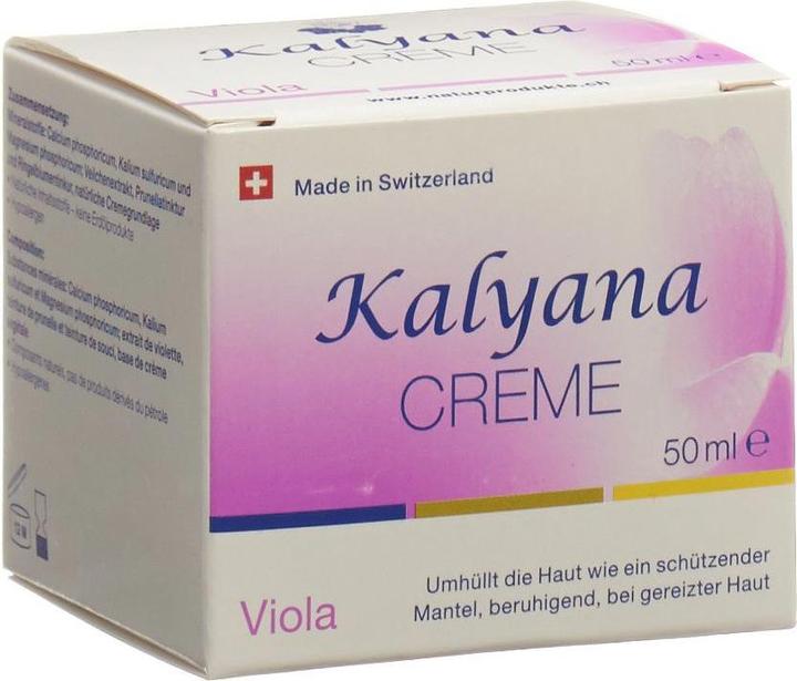 Actual product image Kalyana Cream No. 14 with viola (Body cream, 50 ml)