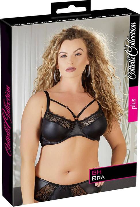 Produktbild Cottelli Collection Mattglanz Bügel-BH mit Spitze (90 F)
