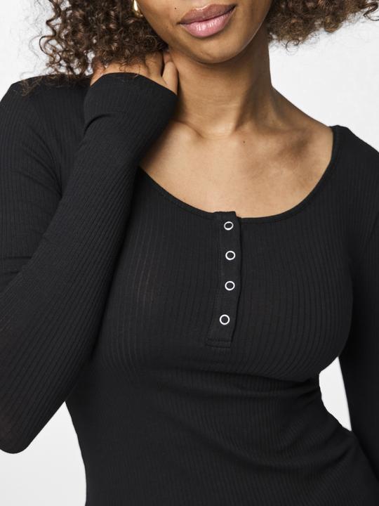 Immagine prodotto Pieces Top a coste con abbottonatura frontale (XS)