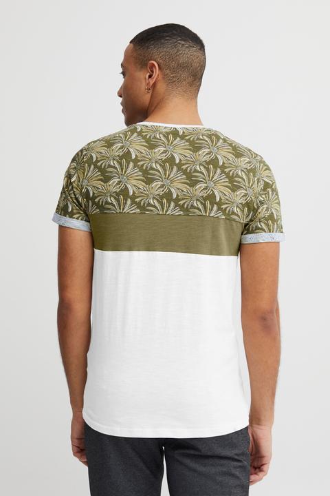 Immagine prodotto Solid Florian T-Shirt Con Disegno Maglietta A Manica Corta Da Uomo Con Girocollo In Cotone 100% (L)