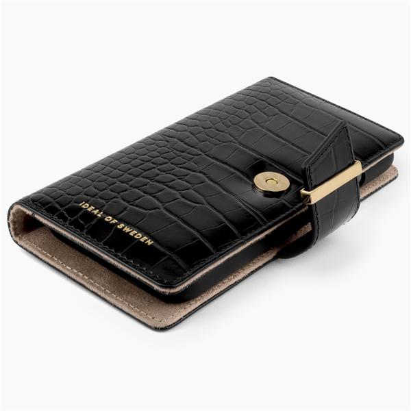 Produktbild iDeal Of Sweden Book-Cover Jet Black Croco (Apple iPhone 6s, Apple iPhone 8, Apple iPhone 7, Apple iPhone 6, Apple iPhone SE (2nd Gen))
