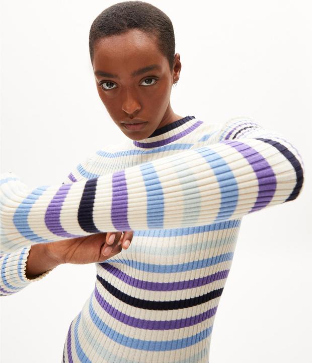 Produktbild Armedangels Long Sleeve Alaania Pullover Multicolors Oatmilk (L)