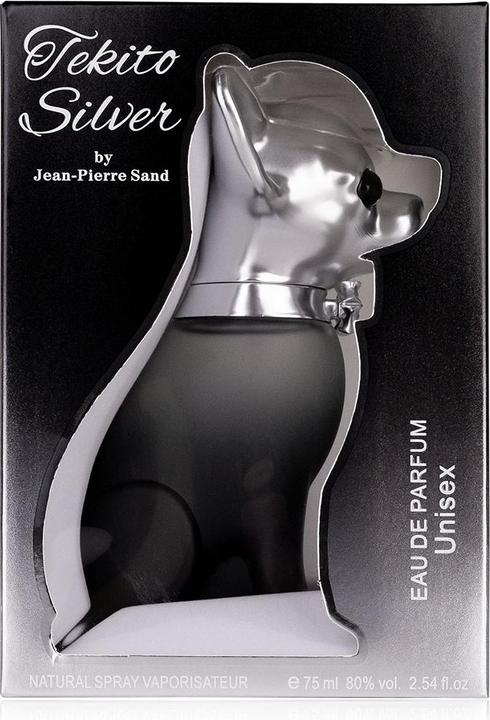 Actual product image Accentra Eau de Parfum für Frauen und Männer Tekito Silver in Hunde-Form (Eau de parfum, 75 ml)