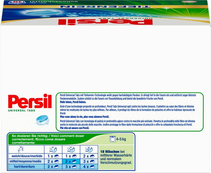 Produktbild Persil Universal (18 Waschgänge, Tabs)