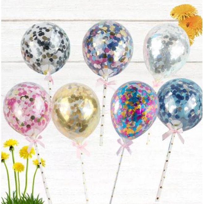 Immagine prodotto MU Style Palloncini cake topper (set da 7 pezzi) (1 x)