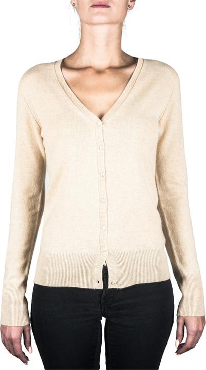 Cash-Mere Kaschmir Cardigan V-Ausschnitt