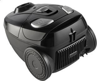 Productafbeelding Tomado TVC2002B - Stofzuiger met zak - 2 liter- HEPA 12 filter - Lichtgewicht - Zwart