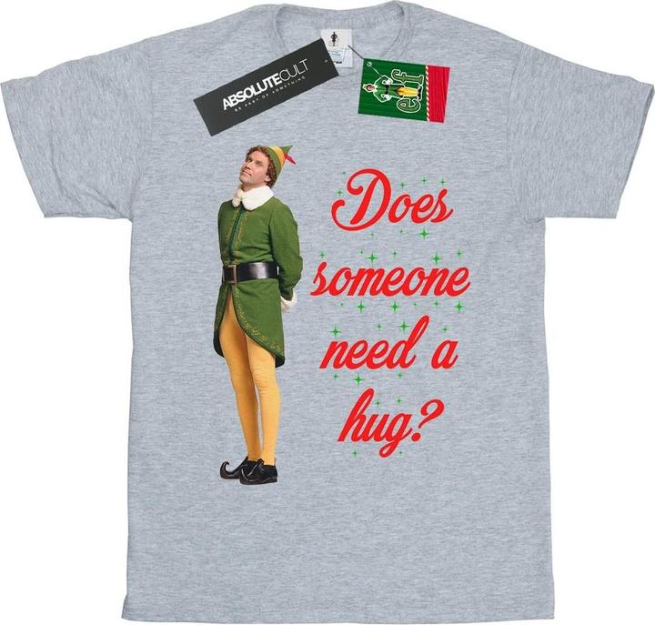 Actual product image Elf Boys Hug Buddy T-Shirt (128)