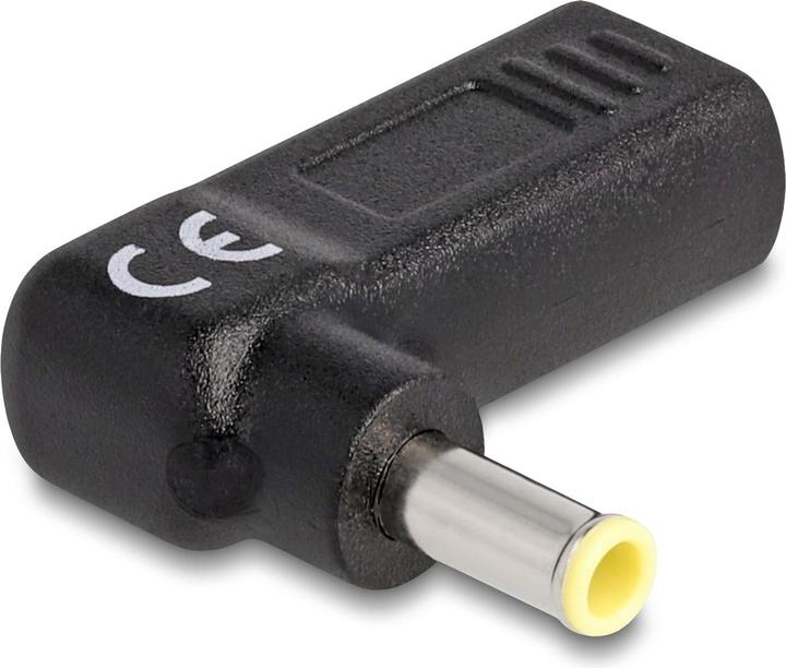 Image du produit Delock Adaptateur USB-C vers Samsung 5.5 x 3.0 mm coudé à 90 (USB-C, 3.80 cm)