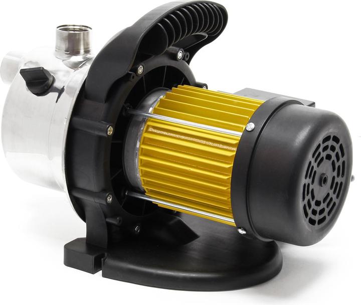 Image du produit Wiltec Pompe de jardin 3800l/h, 1200W, Poignée de transport & Vis de purge, Hauteur de débit 48m Acier (Pompe de jardin)