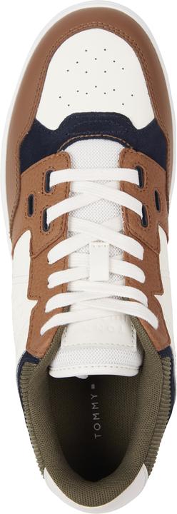Actual product image Tommy Hilfiger Th Basket Better Ii Leather Men's Leather Shoes (44)