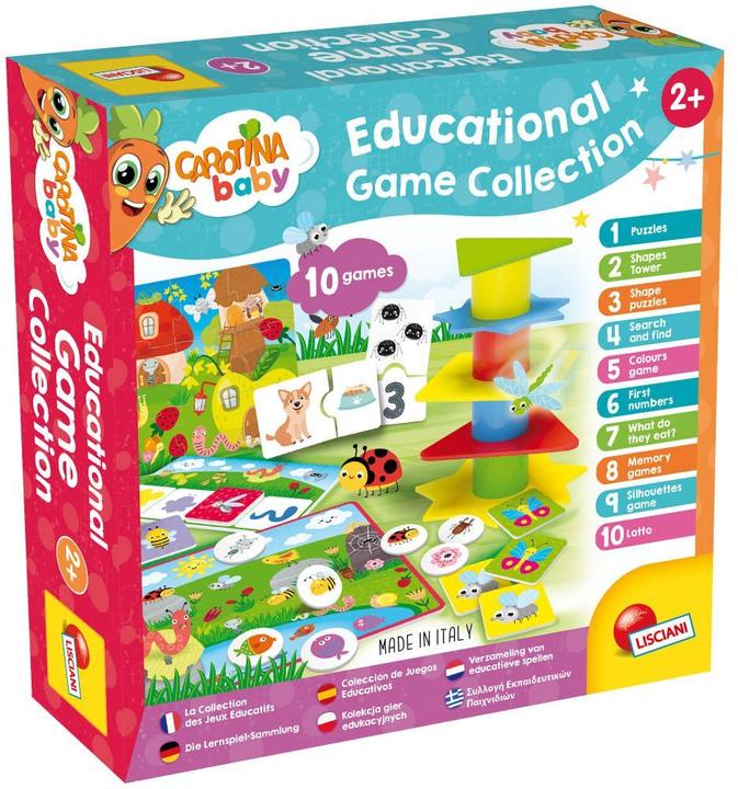 Actual product image Lisciani The educational game collection from Carotina Baby