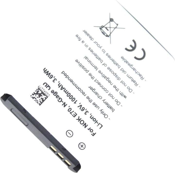 Actual product image AGI FONO 3 - Battery/Battery - Pink - Lithium-Ion (Li-Ion) - 900 mAh - 3.7 V - 54 mm