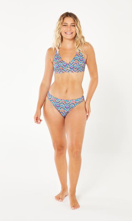 Produktbild Olaian Bikini-Oberteil Bustier Surfen Damen Agatha Pandor blau/rosa (70 B)