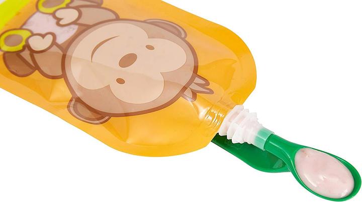 Produktbild Fill'n'Squeeze Pouchys mit Bodenöffnung