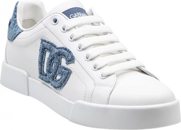Produktbild Dolce & Gabbana portofino light in leather white and light blue (39)