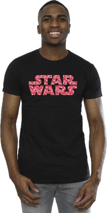Image du produit Star Wars - T-shirt HEART LOGO - Homme (L)