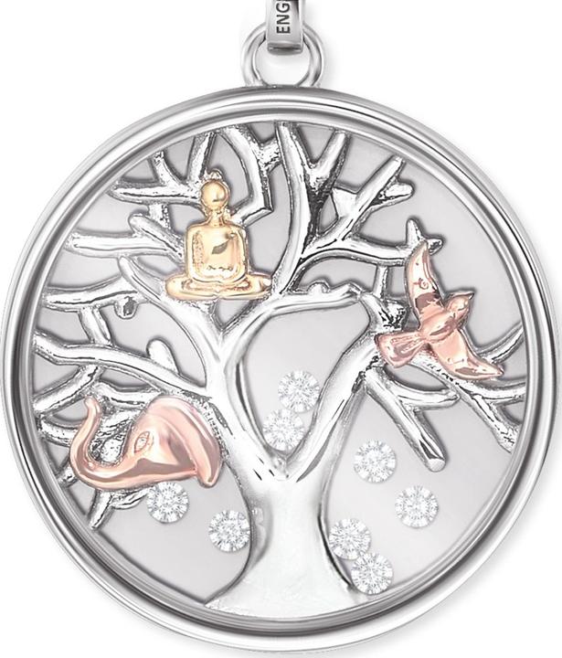 Immagine prodotto Engelsrufer Collana con cuore di fiore della vita (Argento 925, 50 cm)