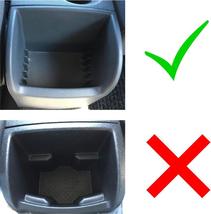 Image du produit Pro-Tec Accoudoir central Seat Leon 1P avec compartiment de rangement Similicuir noir avec coutures rouges
