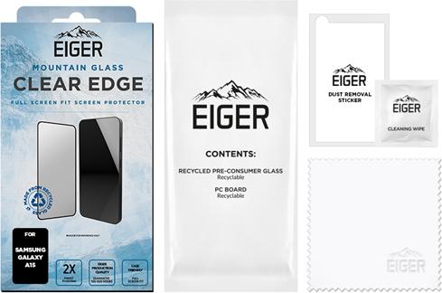 Produktbild Eiger Mountain Glass Clear Edge (1 Stück, Samsung Galaxy A15 5G, Samsung Galaxy A15)