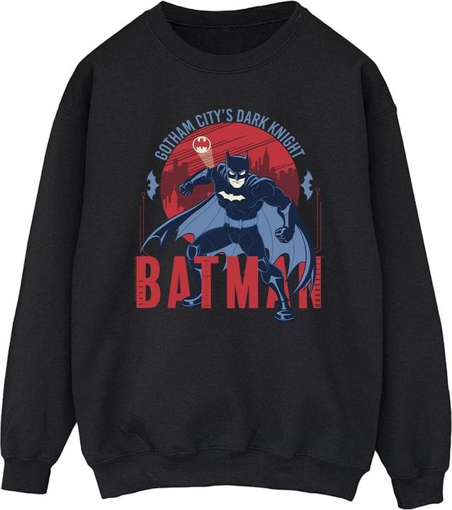 Batman Gotham Stadt Baumwolle Sweatshirt