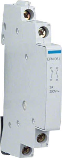 Actual product image Hager Auxiliary switch 1S+1OE f.remote switch EPN051