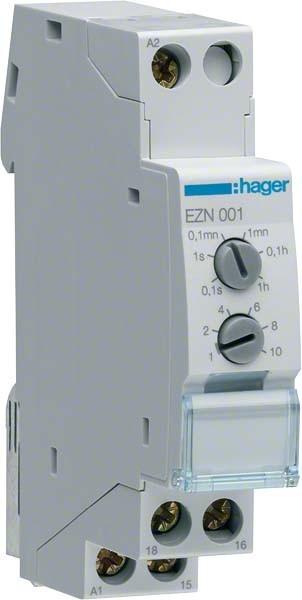 Immagine prodotto Hager Relè a tempo 1W 10A a risposta ritardata EZN001