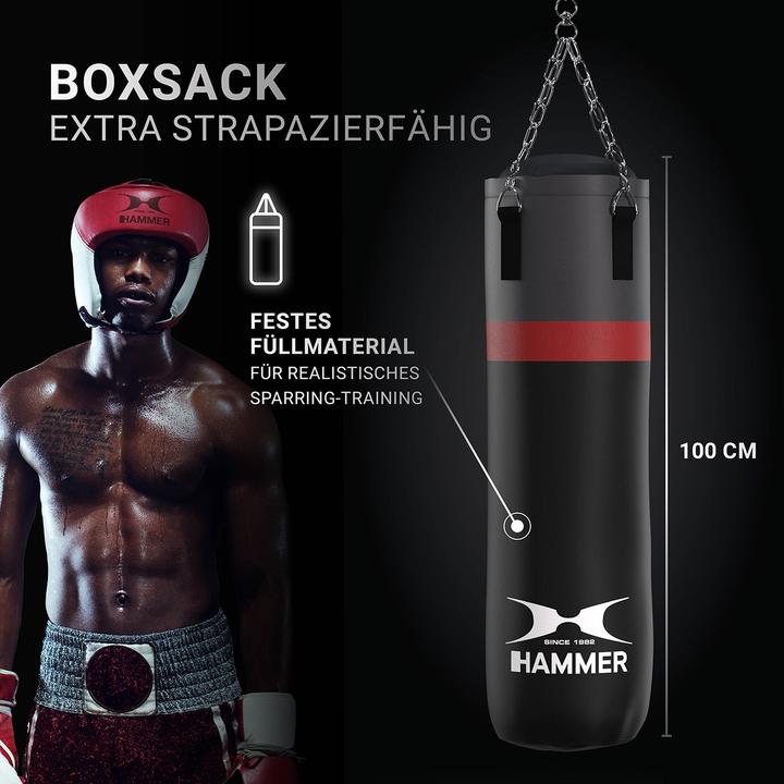 Produktbild Hammer Fitness Boxsack Home Fit Cobra (100 cm, 19 kg)