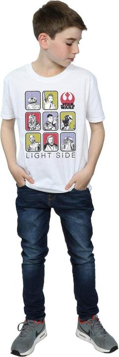 Actual product image Star Wars Boys The Last Jedi Multi Character T-Shirt (116)