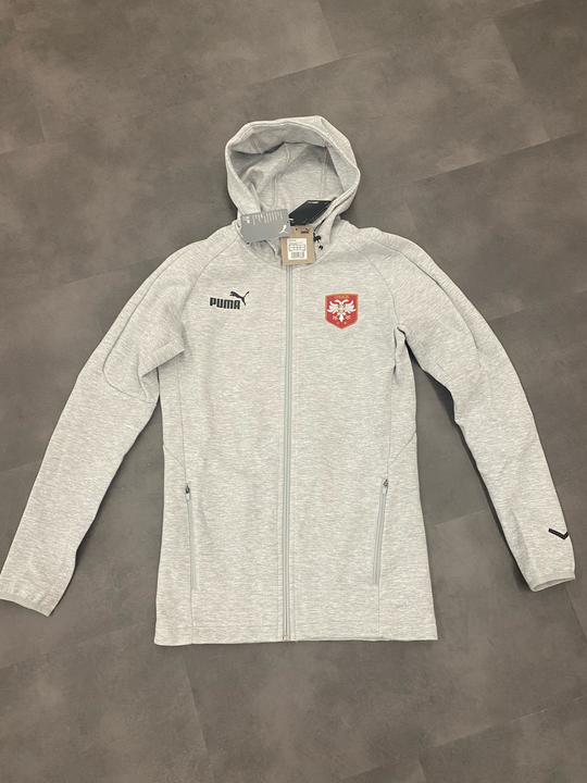 Actual product image Puma Serbia TeamFINAL Casuals hooded jacket (XXL)