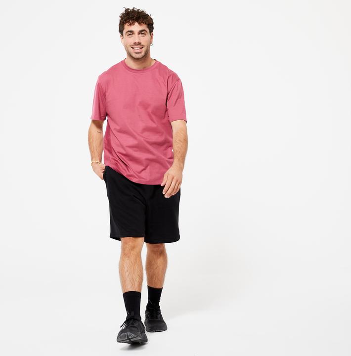 Actual product image Domyos Shorts men cotton - black (M)