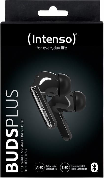 Actual product image Intenso Buds / Earphone Plus T310AE Black (ANC, 25 h, Wireless)