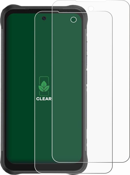 Actual product image ScreenLeaf Protective film sustainable screen protector screen protector film clear transparent (2 Piece, Umidigi Bison GT2 Pro)