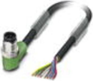 Actual product image Phoenix 1522558. cable length: 3 m, connector: M12, colour of product: black, grey