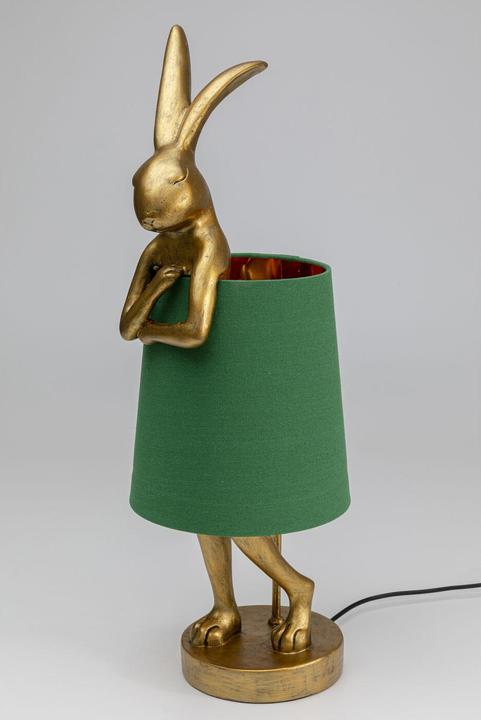 Image du produit Kare Design Lampe de table Animal Rabbit Or/Vert 68cm (E14)