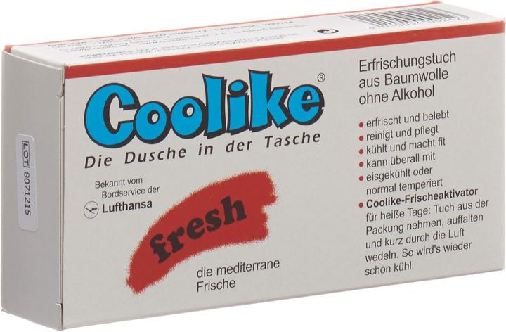 Immagine prodotto Coolike Fresh Erfrischungstücher ohne Alkohol (Lozione detergente, 357.84 ml)