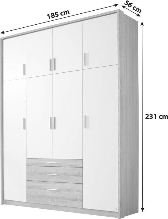 Actual product image Xora Hildesheim (181 x 56 x 231 cm)