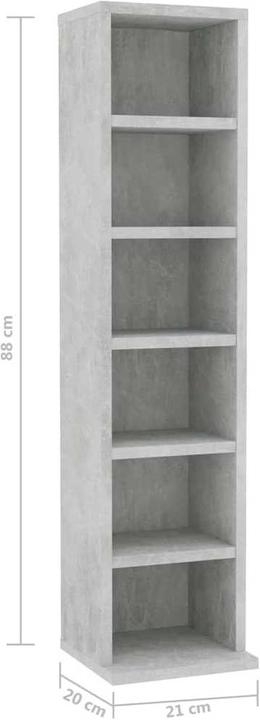 Actual product image VidaXL CD-Schrank