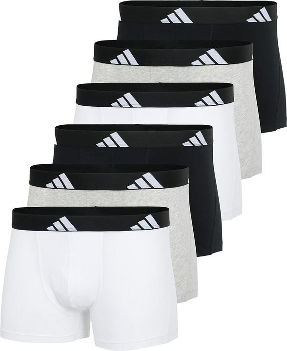 Actual product image adidas 6 Pack Active Flex Cotton Retro Short / Pant (XXL, pack of 6)