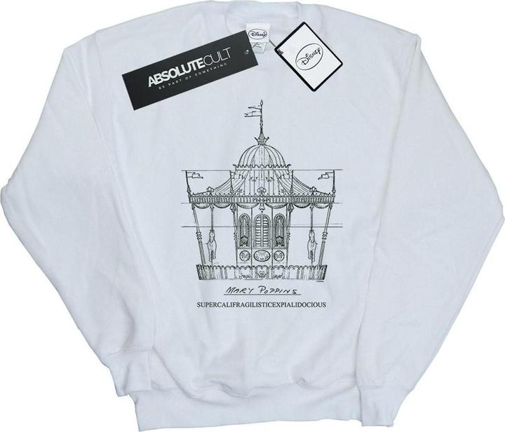 Produktbild Disney Mary Poppins Carousel Sketch Sweatshirt (S)