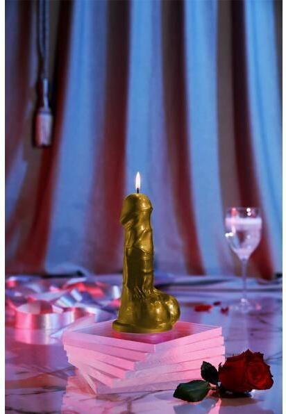 Produktbild Candellana Kerze Penis Gold (1 Stk.)