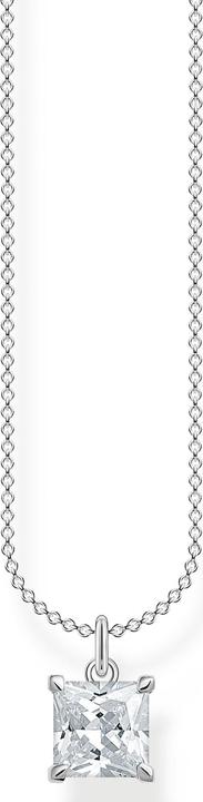Image du produit Thomas Sabo Chaîne de cou avec pierre blanche argent (Argent 925, 40 - 45 cm)