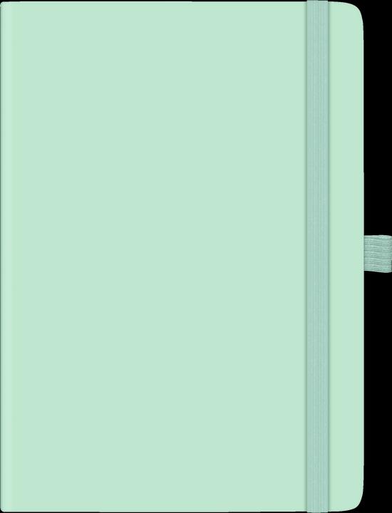 Produktbild Buchkalender Kompagnon A5 PU-Einband hellgrün Kalendarium 2025 (A5, Französisch, Englisch, Italienisch, Deutsch)