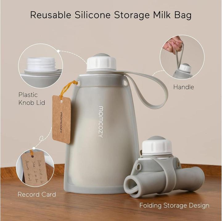 Immagine prodotto Momcozy Sacchetto in silicone per la conservazione del latte