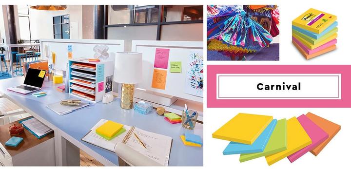 Image du produit Post-it Carnival (76 x 76 mm)