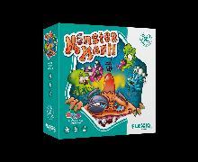 Produktbild FlexiQ Board Game with Dice & Cards 'Monsters' 112038 from 6+ Years (Französisch, Deutsch)